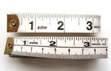 TP01 Metal Capped Tape Measure Tailoring Tape, 60" Inch. Cm's and Inches. - Ribbonmoon