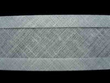 BB269 25mm Pale Blue Grey 100% Cotton Bias Binding Tape - Ribbonmoon