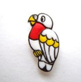 B15064 Parrot Shaped Novelty Shank Button - Ribbonmoon