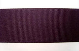 R4320 25mm Aubergine Polyester Grosgrain Ribbon by Berisfords - Ribbonmoon