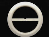 BK73 White Plastic Slider Buckle, 51mm Inside Width