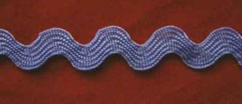 RIC115 9mm Dusky Lilac Ric Rac Braid - Ribbonmoon