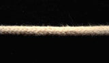 PCNAT13 3mm Cream Natural Cream Unbleached Cotton Piping Cord - Ribbonmoon