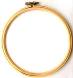 EMBRING08 Wooden Embroidery Hoop Ring 8" Inch Diameter - Ribbonmoon