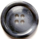 B17806 25mm Mixed Blue Greys Gloss 4 Hole Button