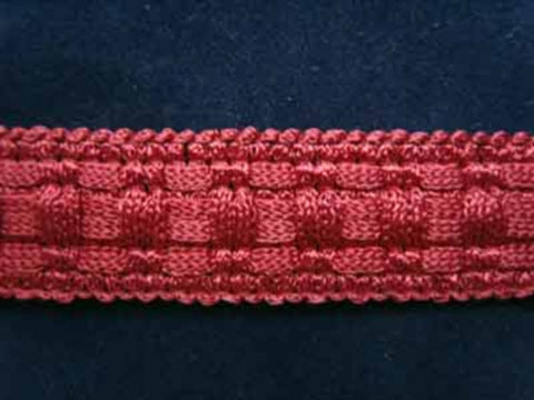 FT771 17mm Raspberry Pink Braid Trimming - Ribbonmoon
