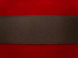R4896 16mm Cobblestone Grey Double Faced Satin Ribbon by Offray - Ribbonmoon