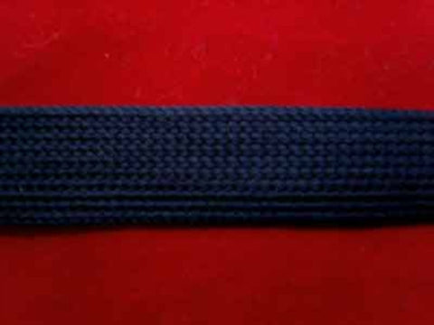 FT1595 12mm Misty Rich Navy Folded Braid