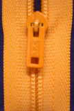 Z1995 YKK 20cm Pale Saffron Nylon Pin Lock No.3 Closed End Zip