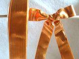 R2109 25mm Copper Thin Metallic Lurex Ribbon by Berisfords - Ribbonmoon