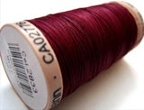 GQT 2833 Gutermann 200 metre spool of Cotton Quilting Thread.Burgundy