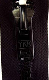 Z3862 47cm Black YKK Very Chunky Plastic Teeth No.9 Open End Zip