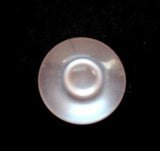 B12471 16mm Pearlised Pink Polyester Shank Button - Ribbonmoon