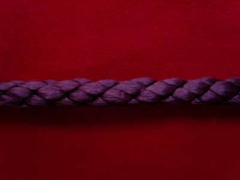 C306 6mm Crepe Cord by British Trimmings, Blackberry 405 - Ribbonmoon