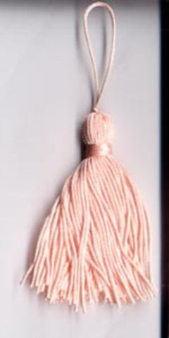 TAS10 Pale Pink Tassel