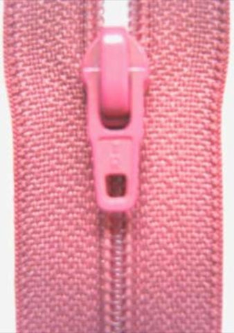 Z1911 51cm Dusky Pink Nylon No.3 Closed End Zip - Ribbonmoon