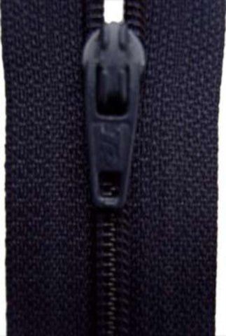 Z3552 56cm Midnight Navy Nylon No.3 Closed End Zip - Ribbonmoon