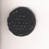B13071 26mm Black Textured Shank Button - Ribbonmoon