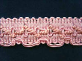 FT370 24mm Tonal Rose Pinks Braid Trimming - Ribbonmoon