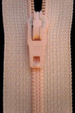 Z1672 Optilon 20cm Pale Peach Nylon No.3 Closed End Zip - Ribbonmoon