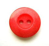 B14013 18mm Shimmery Tonal Coral Gloss 2 Hole Button - Ribbonmoon