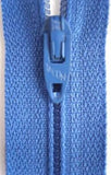 Z3395 20cm Bright Dusky Blue Nylon No.3 Closed End Zip - Ribbonmoon