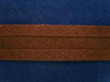 BB080 16mm Mid Brown 100% Cotton Bias Binding Tape