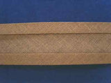 BB301 25mm Champagne Beige 100% Cotton Bias Binding Tape - Ribbonmoon