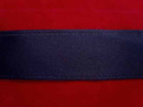 R5004 15mm Deep Navy Double Face Satin Ribbon - Ribbonmoon