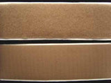 HL38 50mm Beige Self Adhesive Hook and Loop Fastening Tape - Ribbonmoon