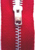 Z2356 YKK 18cm Scarlet Berry Pin Lock No.3 Closed End Zip, Metal Teeth - Ribbonmoon