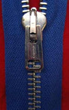Z0936 55cm Dark Royal Blue Metal Teeth No.5 Open End Zip - Ribbonmoon