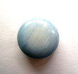 B11824 17mm Frosted Blue High Gloss Shank Button - Ribbonmoon