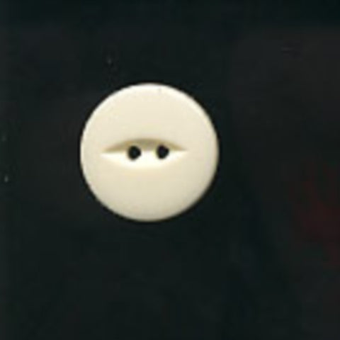 B7772 18mm Cream 2 Hole Polyester Fish Eye Button - Ribbonmoon