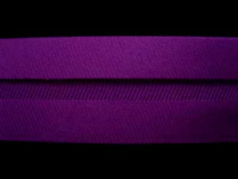 BB282 19mm Plum Purple Satin Bias Binding - Ribbonmoon