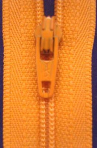 Z1994 YKK 51cm Saffron Nylon No.3 Closed End Zip - Ribbonmoon