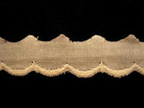 L405 18mm Cream Flat Cotton Anglaise Lace - Ribbonmoon