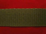 WEB40 20mm Olive Green Polypropylene Webbing - Ribbonmoon