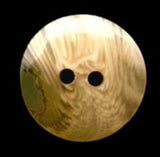 B1647 19mm Creams and Straw Gloss 2 Hole Button - Ribbonmoon