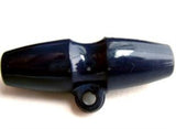 B9699 36mm Navy Gloss Toggle on a Shank - Ribbonmoon