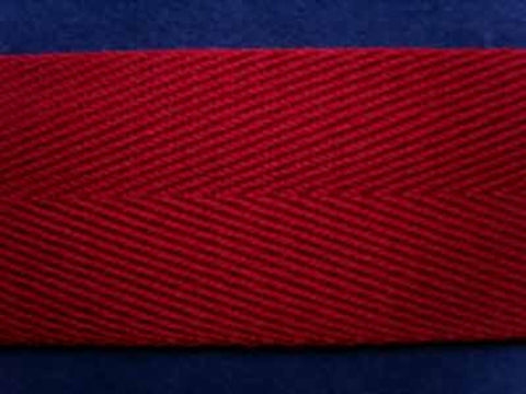 VTAPE05 38mm Wine Acrylic V Tape Webbing - Ribbonmoon
