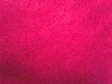 FELT16 12" Inch Shocking Pink Felt Sqaure, 30% Wool, 70% Viscose - Ribbonmoon