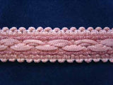 FT659 17mm Azalea and Dusky Pink Braid Trimming