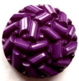 B11504 22mm Summer Plum Domed and Textured Shank Button - Ribbonmoon
