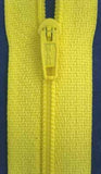 Z4510 20cm Sunshine Yellow Nylon Pin Lock No.3 Closed End Zip - Ribbonmoon