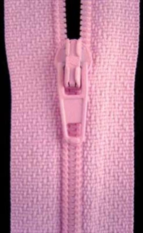 Z3124 18cm Baby Pink Nylon No.3 Closed End Zip - Ribbonmoon
