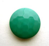 B9325 18mm Parakeet Green Domed Honeycomb Shank Button - Ribbonmoon