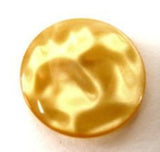 B10389 19mm Dark Golden Yellow Shimmery Polyester Shank Button - Ribbonmoon