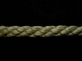 C312 6mm Crepe Cord by British Trimmings, Khaki 607 - Ribbonmoon