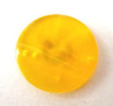 B14225 19mm Tonal Sunshine Yellow Polyester Shank Button